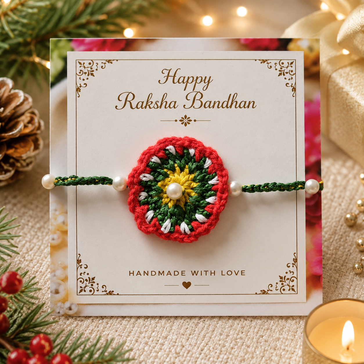 Handmade Rakhi – Crafted with Love & Tradition