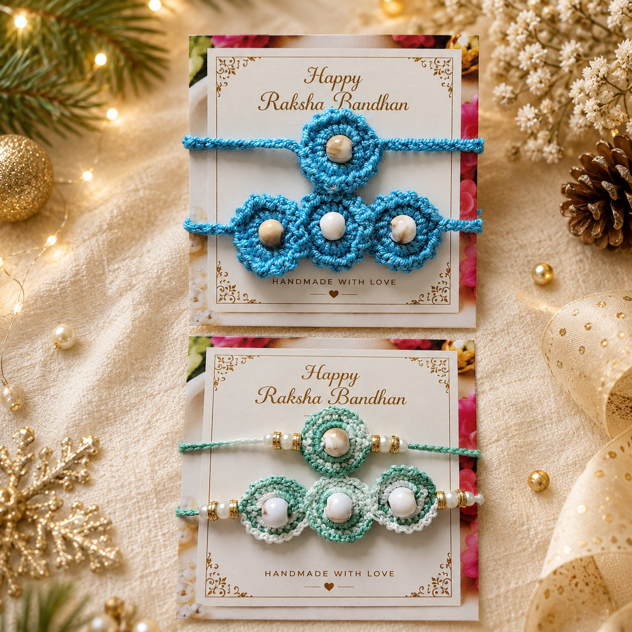 Handmade Rakhi – Crafted with Love & Tradition