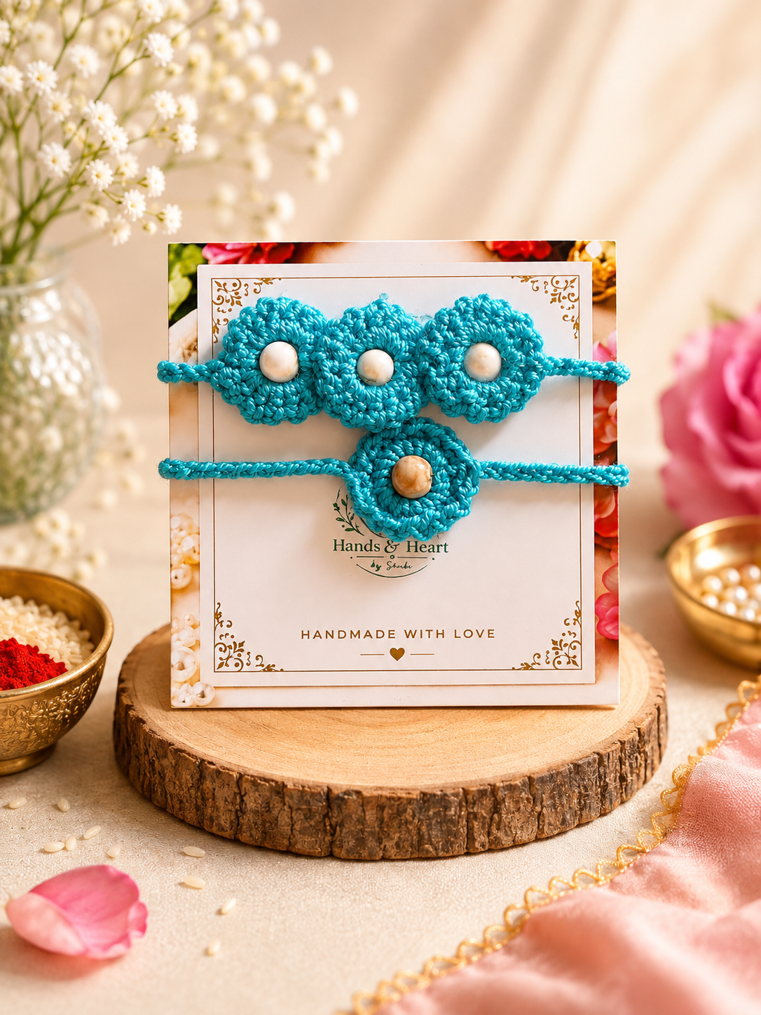 Handmade Rakhi – Crafted with Love & Tradition