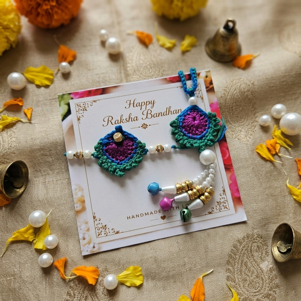 Handmade Rakhi – Crafted with Love & Tradition
